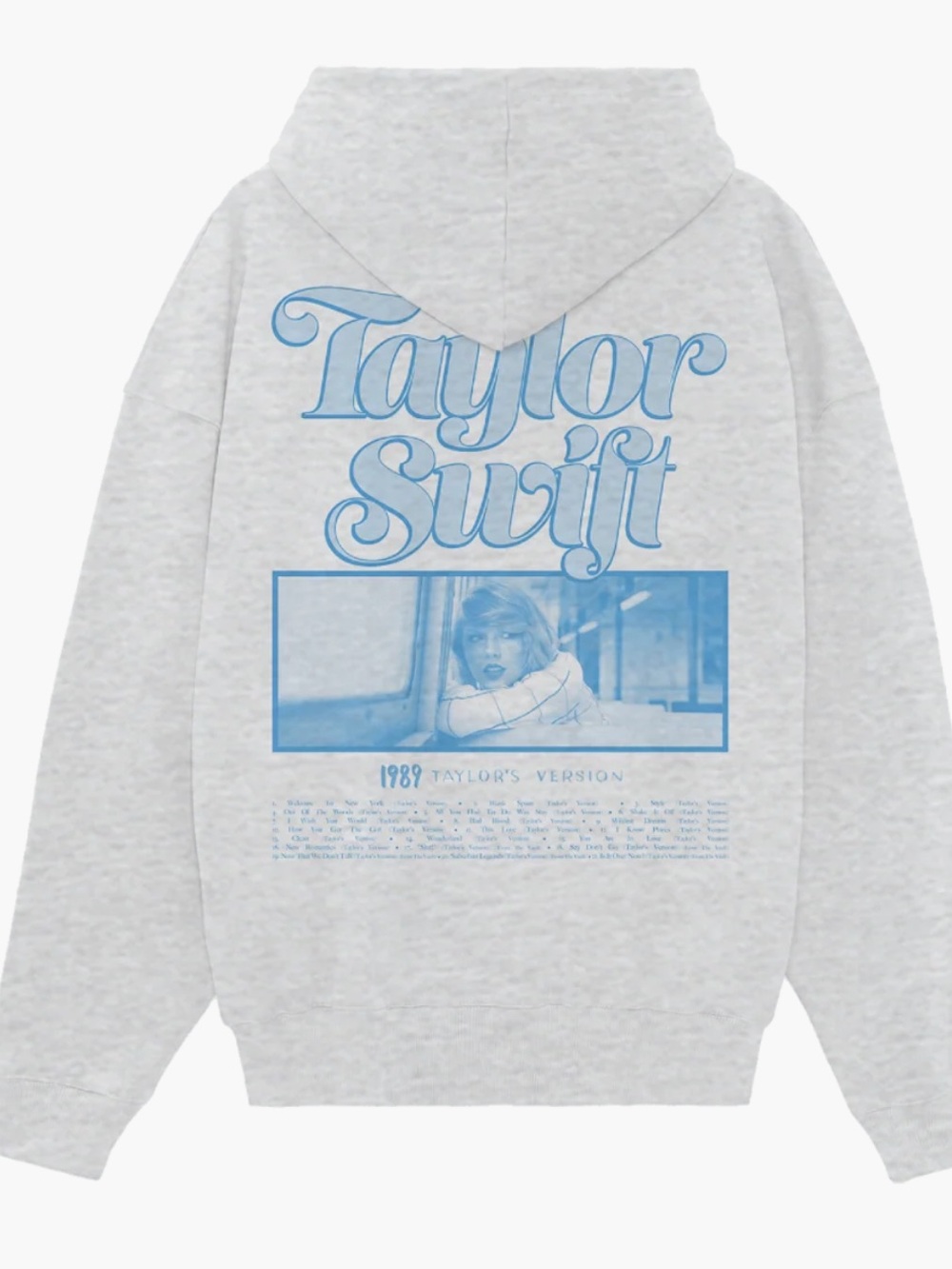 FROM THE VAULT PHOTO 1989 (TAYLOR'S VERSION) GRAY HOODIE size small